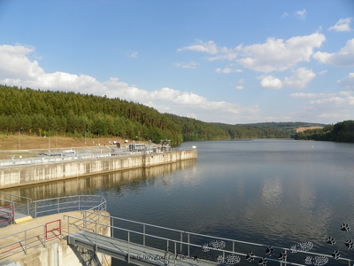 Hněvkovická přehrada